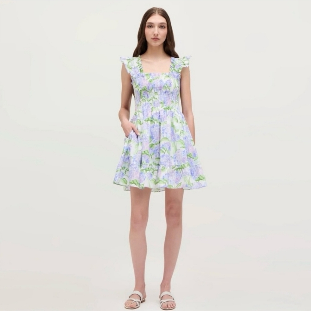 Limited Edition Hill House Home Hydrangea Elizabeth Dress Size L